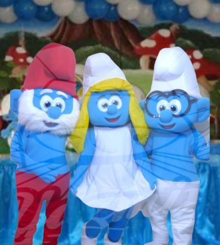 Cover Smurfs personagens vivos festas infantil 587551