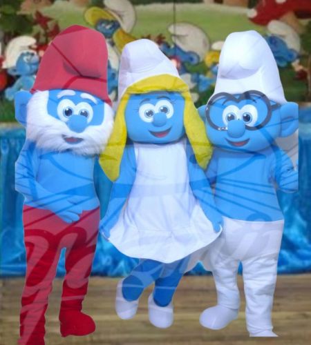 Cover Smurfs personagens vivos festas infantil 587552