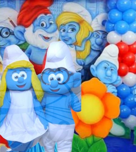 Cover Smurfs personagens vivos festas infantil 587553