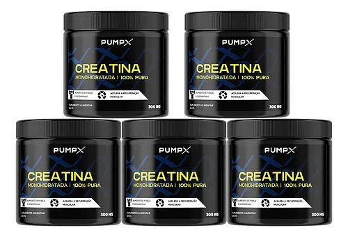 Creatina monohidratada 100% pura da pumpx 751117