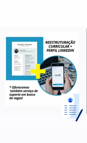 Criação de Currículos e Perfis no Linkedin.  750119