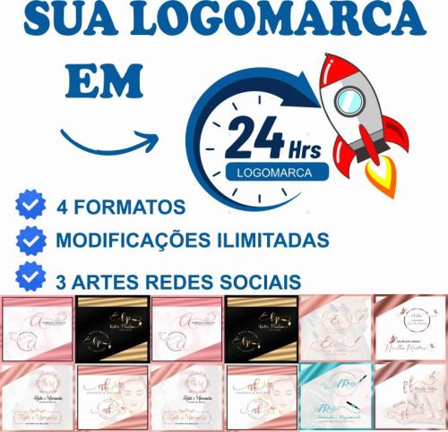 Criaçao de logomarca entrega 24 horas modificaçoes ilimitadas 764416