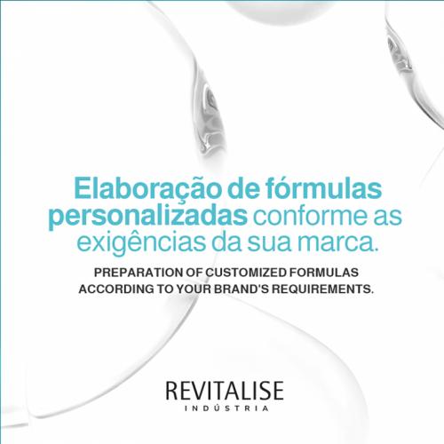 Crie sua própria marca de cosméticos com a Revitalise Indústria 758080
