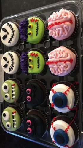 Cupcake de Monstro Hallowen 760647