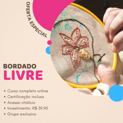 Curso de Bordado 784818