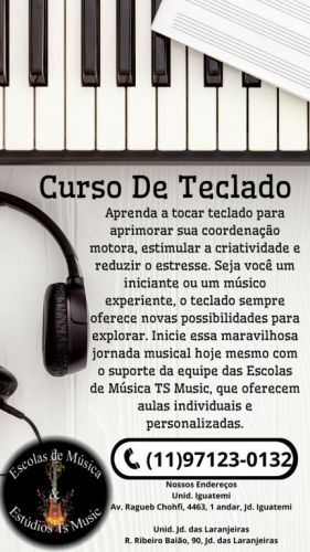 Curso de teclado em São Mateus 746316