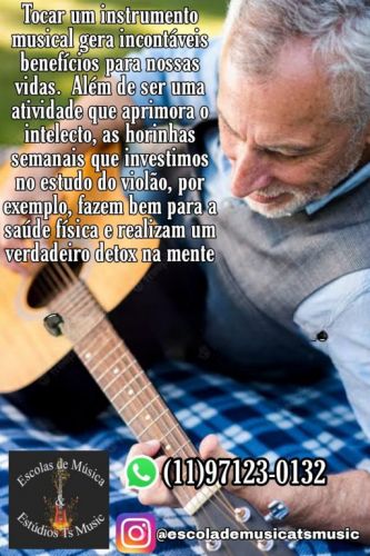 Curso de violão na cidade Tiradentes  741778