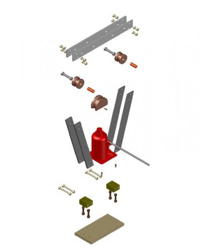 Curvadora de Tubos Hidráulica Manual  Protejo 769534