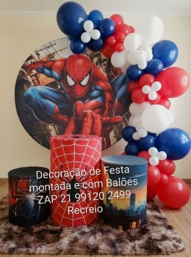 Decoração de festa completa com montagem. Balões e desmontagem Zap 21 99120 2499 Recreio Rj 784575