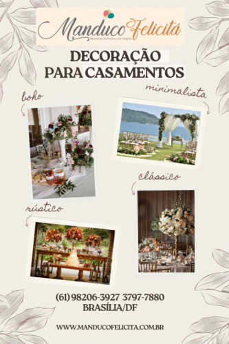 Decoração para festa de casamento em Brasíliadf 739144