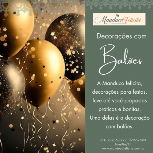 Decoração para Festas com Balões em Brasíliadf 739121