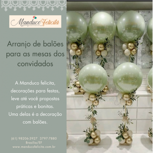 Decoração para Festas com Balões em Brasíliadf 739127