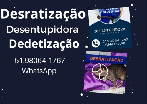 Dedetização baratas pulgas carrapatos cupins e ratos em Gravataí Moradas do Vale i 646491