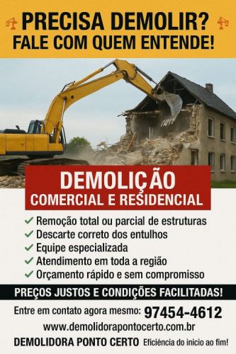 Demolição comercial e residencial 753637