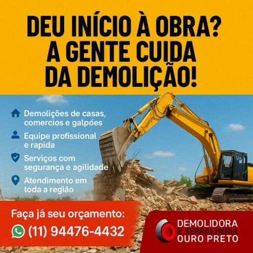 Demolição de Casas e Prédio em São Paulo  752962