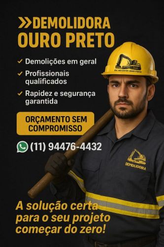 Demolição de imóvel galpão ou estrutura 757747
