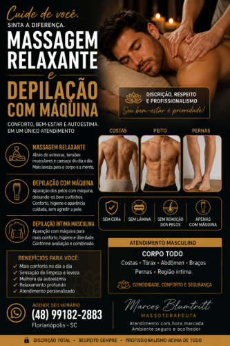 Depilação e Massagem 784480