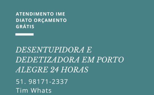 Desentope tudo Desentupidora Porto Alegre e Viamão 563819