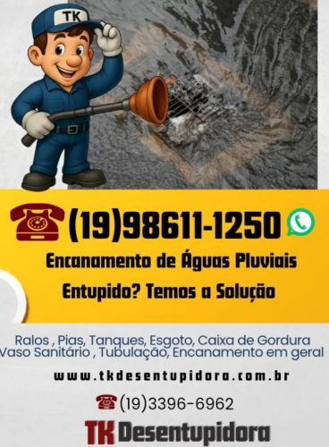 Desentupidora de Caixa de Gordura em Campinas - Limpeza e Desentupimento de Caixa de Gordura 193396-69662  750886