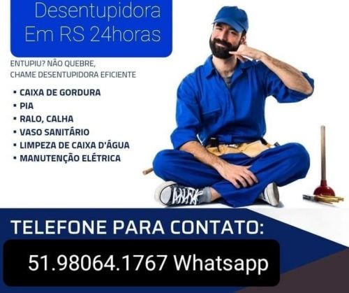 Desentupidora de cano de esgoto em Canoas 51.98064.1767 Whatsapp  608548