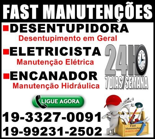 Desentupidora Eletricista Encanador no Cambuí em Campinas 19-99231-2502 741541