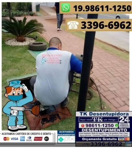 Desentupidora Em Campinas Melhor Preço da Região Atendimento 24 Horas 19 98611-1250  743632