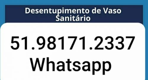 Desentupidora em Nonoai Porto Alegre  588604