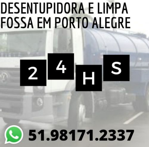 Desentupidora em Porto Alegre e Regiões Metropolitanas  588617