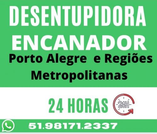 Desentupidora em Porto Alegre e Regiões Metropolitanas  588618