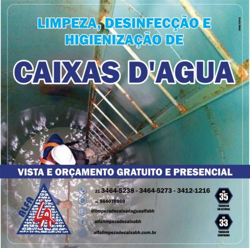 Desinfecção da Caixa Dágua - Duque de Caxias 619871