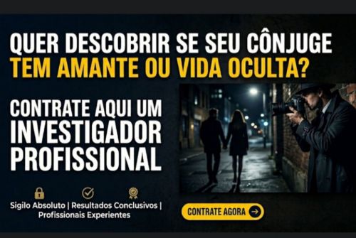 Detetive Conjugal desvendar suspeitas e incertezas  778022