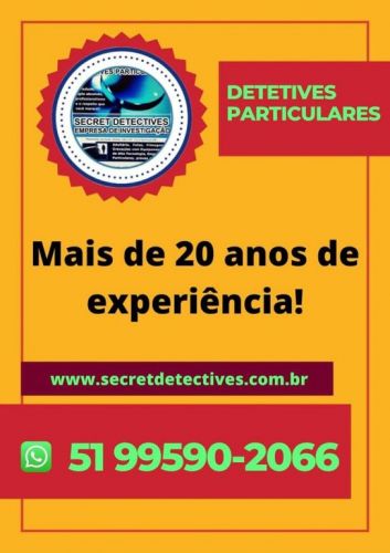 Detetives particulares em Belo Horizonte Mg. 653275