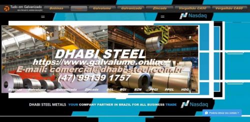 Dhabi Steel - Bobinas Galvalume e Pré-pintadas 752942