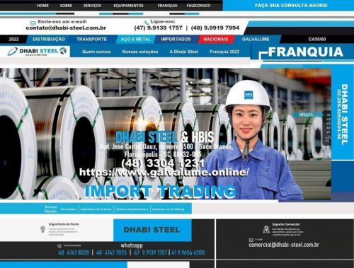 Dhabi Steel - Bobinas Galvalume e Pré-pintadas 752943