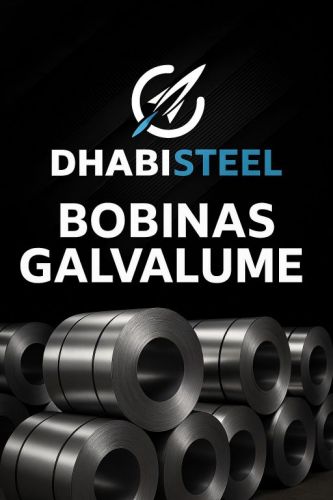 Dhabi Steel - Galvalume e Pré-pintados em Bobinas de Aço 752926