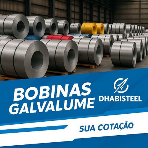 Dhabi Steel - Galvalume e Pré-pintados em Bobinas de Aço 752927