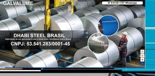 Dhabi Steel - Galvalume e Pré-pintados em Bobinas de Aço 752932