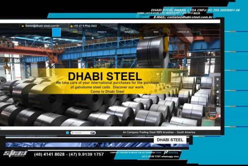 Dhabi Steel - Galvalume e Pré-pintados em Bobinas de Aço 752933