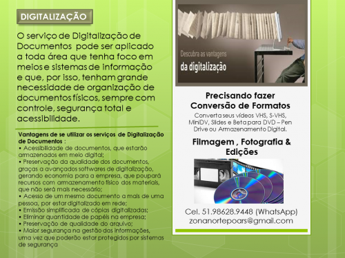 Digitalização De Fitas Vhs Minidv  Dvd Cd e Conversão De Formatos 670371