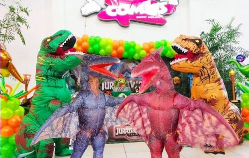 Dinossauros cover turma personagens vivos festa infantil 602273