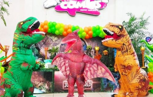 Dinossauros cover turma personagens vivos festa infantil 602275