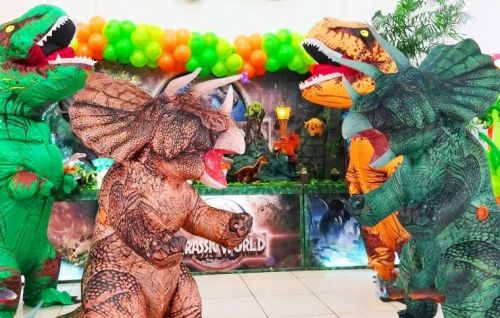 Dinossauros cover turma personagens vivos festa infantil 602277