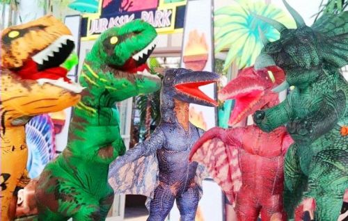 Dinossauros cover turma personagens vivos festa infantil 602280