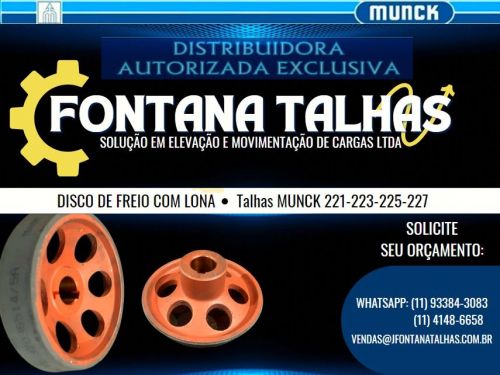 Disco de Freio 221-223-225-227 760542 Disco de Freio 221-223-225-227 760542