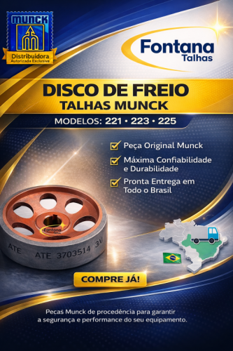 Disco de freio para talha  777251