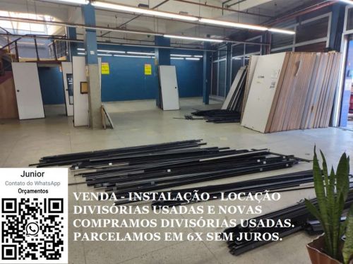 Distribuidora Divisórias Eucatex Usadas Divisórias Escritório Usadas 11-99444-7277  697863