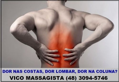 Dor nas costas - Massagem - Centro - São José Sc grande Florianópolis 615199