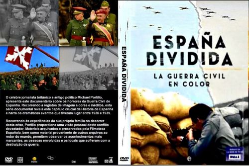 Dvd Espanha As Cores da Guerra Civil 478130