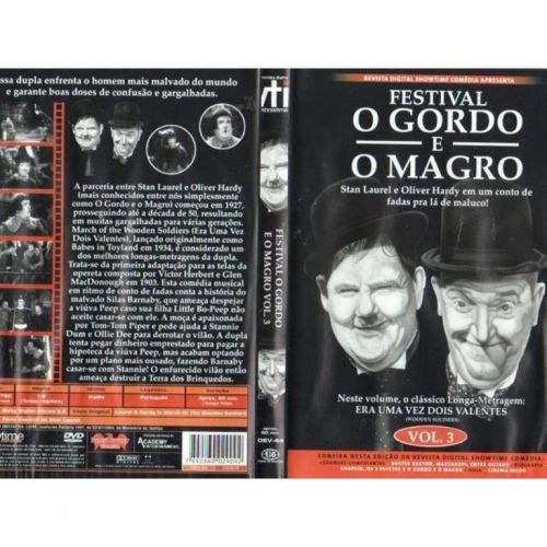 Dvd Original Festival o Gordo e o Magro - Vol. 3 783875