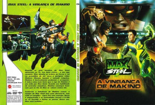 Dvd Original Max Steel a Vingança De Makino - Animação Livre 783878